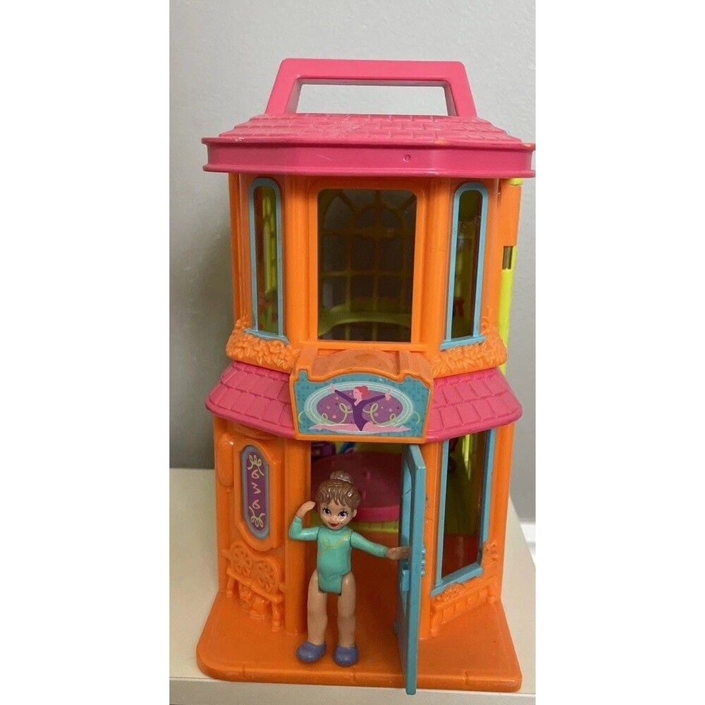 2004 Fisher Price Sweet Streets Dance Studio With Dancer Figure